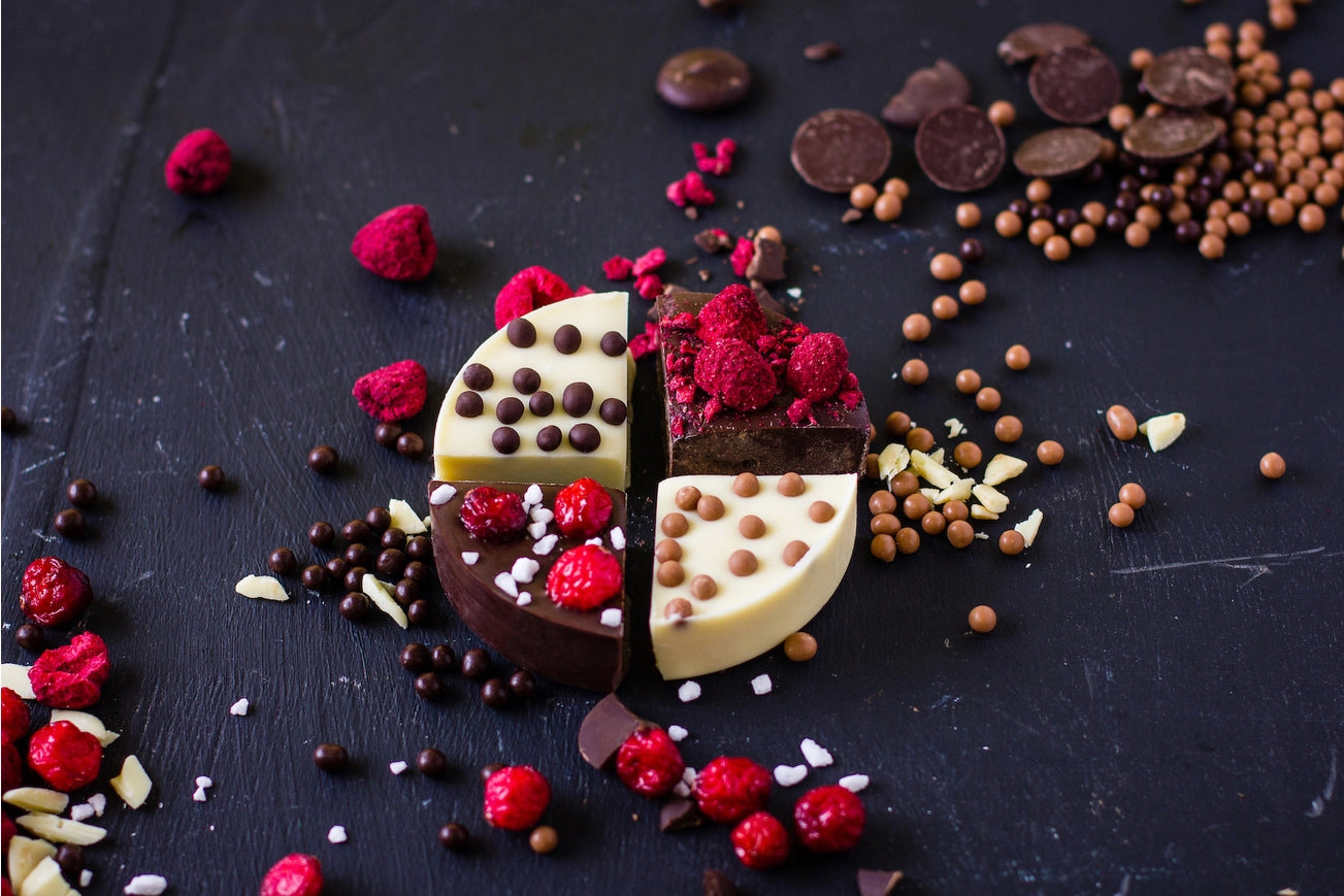 Chocolat de luxe en forme de tarte
