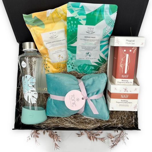 Een luxe cadeau om te geven aan toekomstige mama's tijdens de zwangerschap - feel good pakket