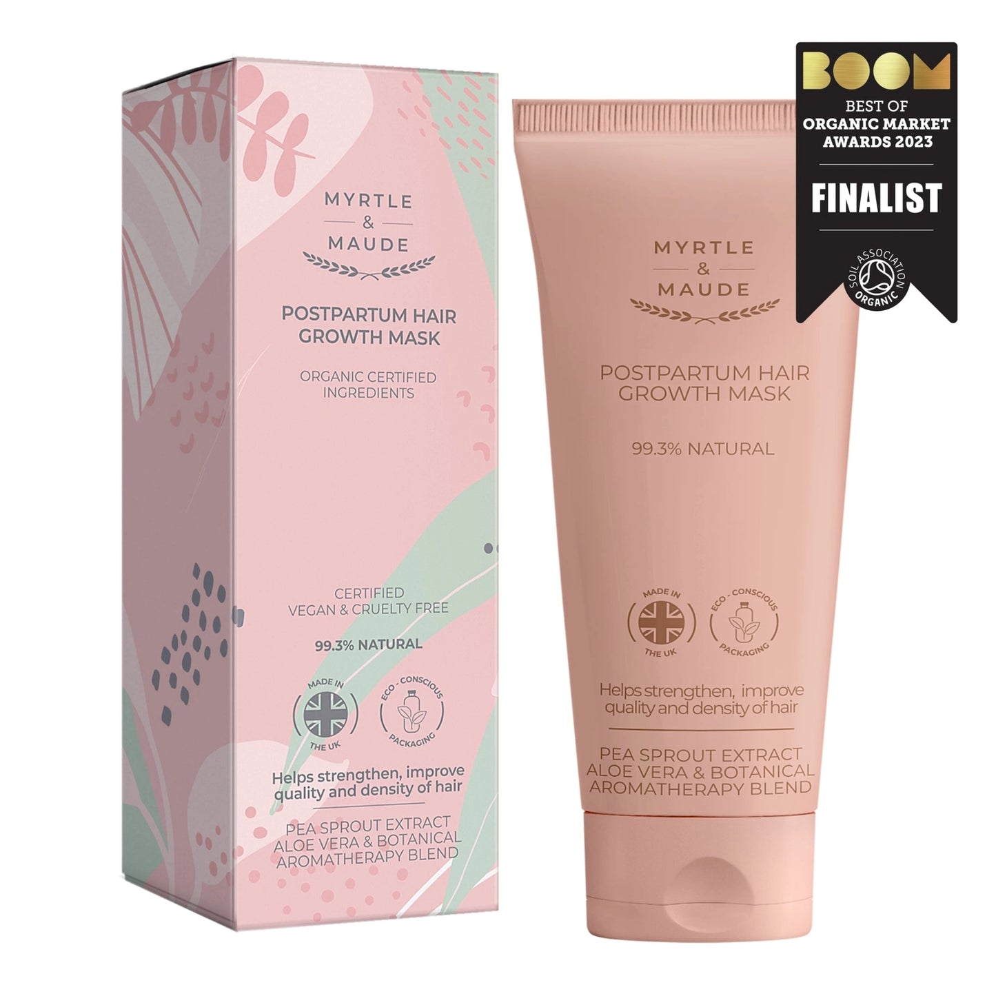 Masque de croissance capillaire post-partum - Myrtle & Maude